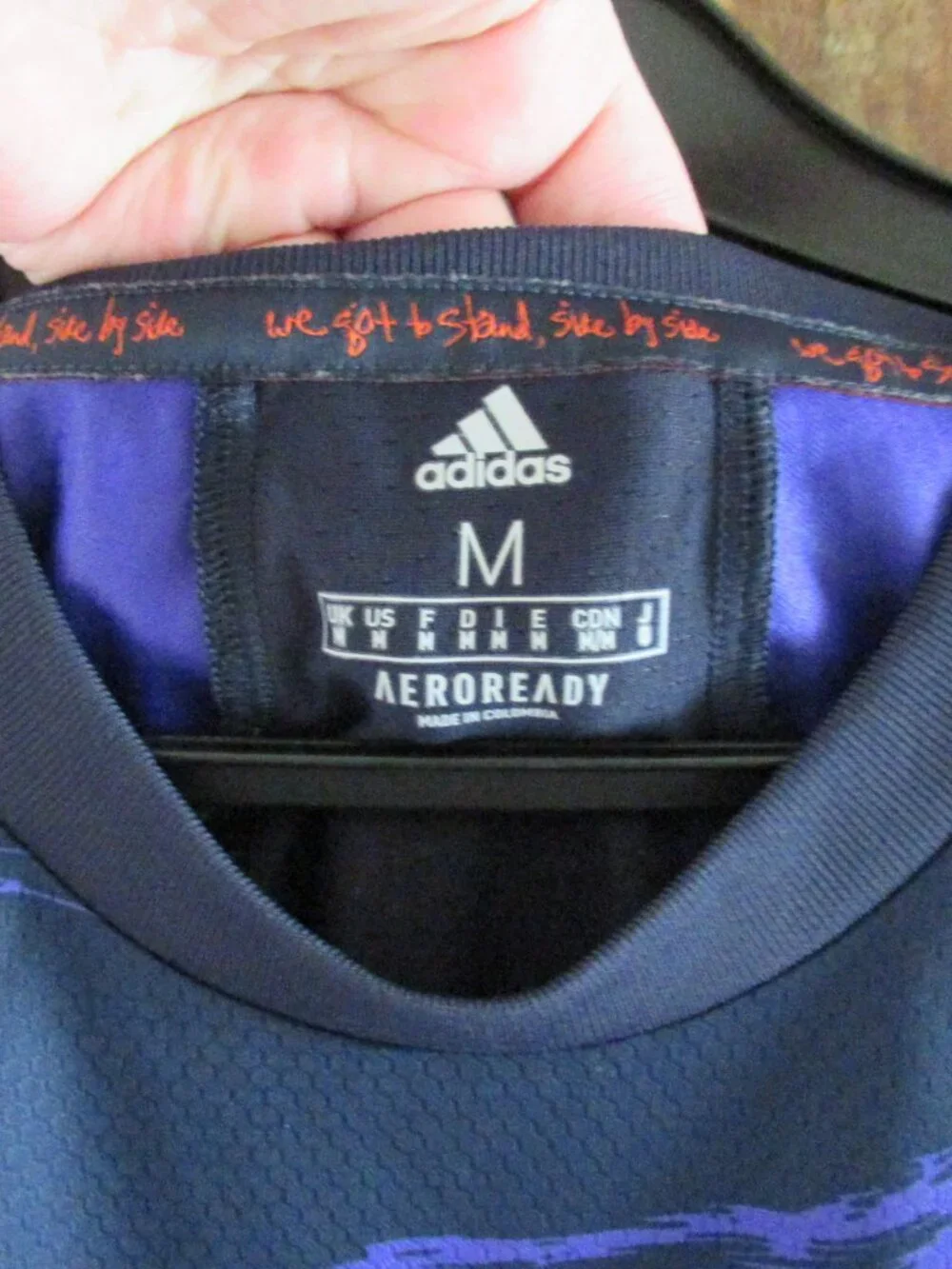 Adidas Seattle Sounders Purple Haze Jimi Hendrix Jersey Size Medium